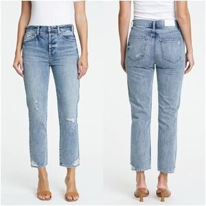 Pistola Light Blue Straight Leg Jeans